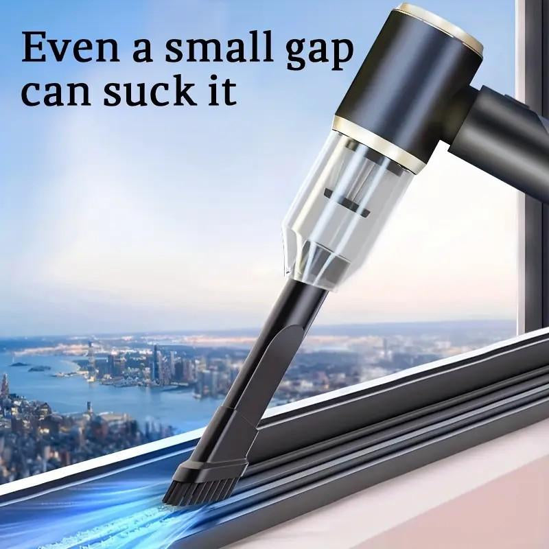 4-in-1 Rechargeable Handheld Vacuum Cleaner – Powerful, Compact & Cordless