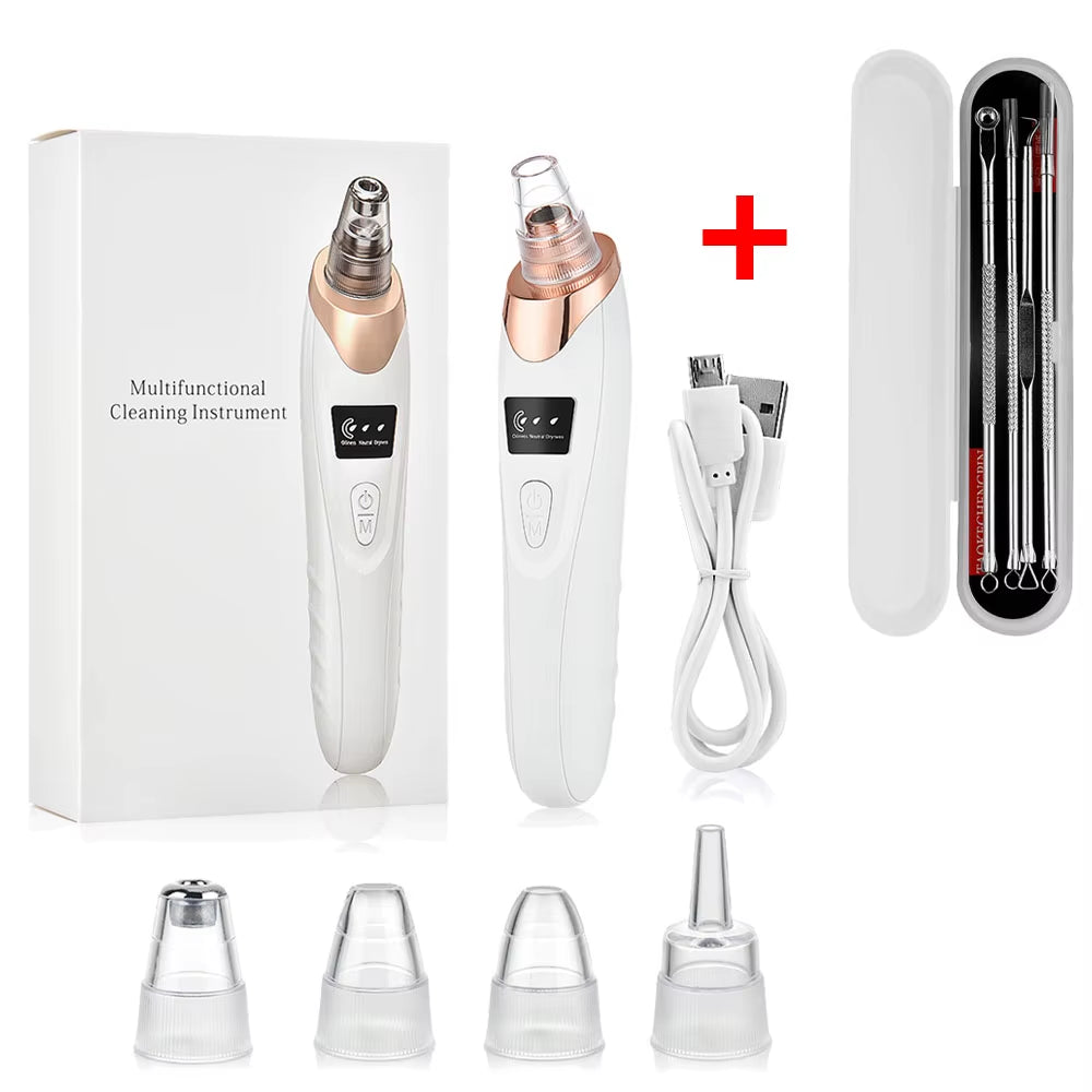 Electric Blackhead Remover Vacuum – Deep Pore Cleanser & Face Care Tool