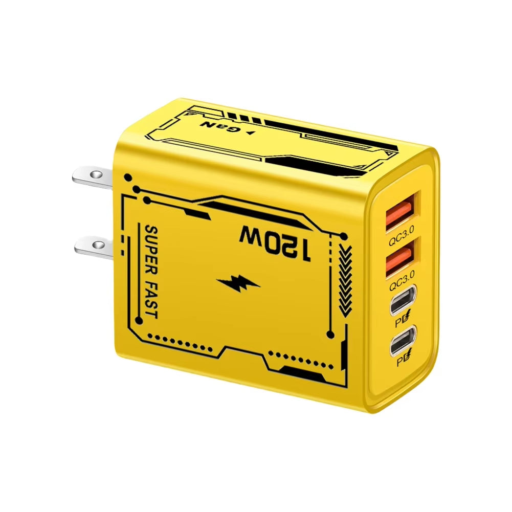 Universal Travel Adapter – 100V–250V Power Plug with 3 USB & 1 Type-C Port