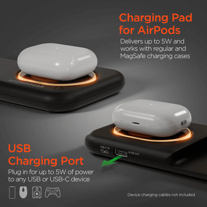 HyperGear 4-in-1 Wireless Charging Stand – Fast, All-in-One Power Hub