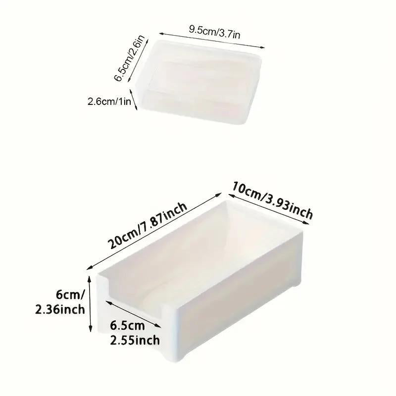 Desktop Cable Organizer Box – Tidy Storage for Chargers & Cables